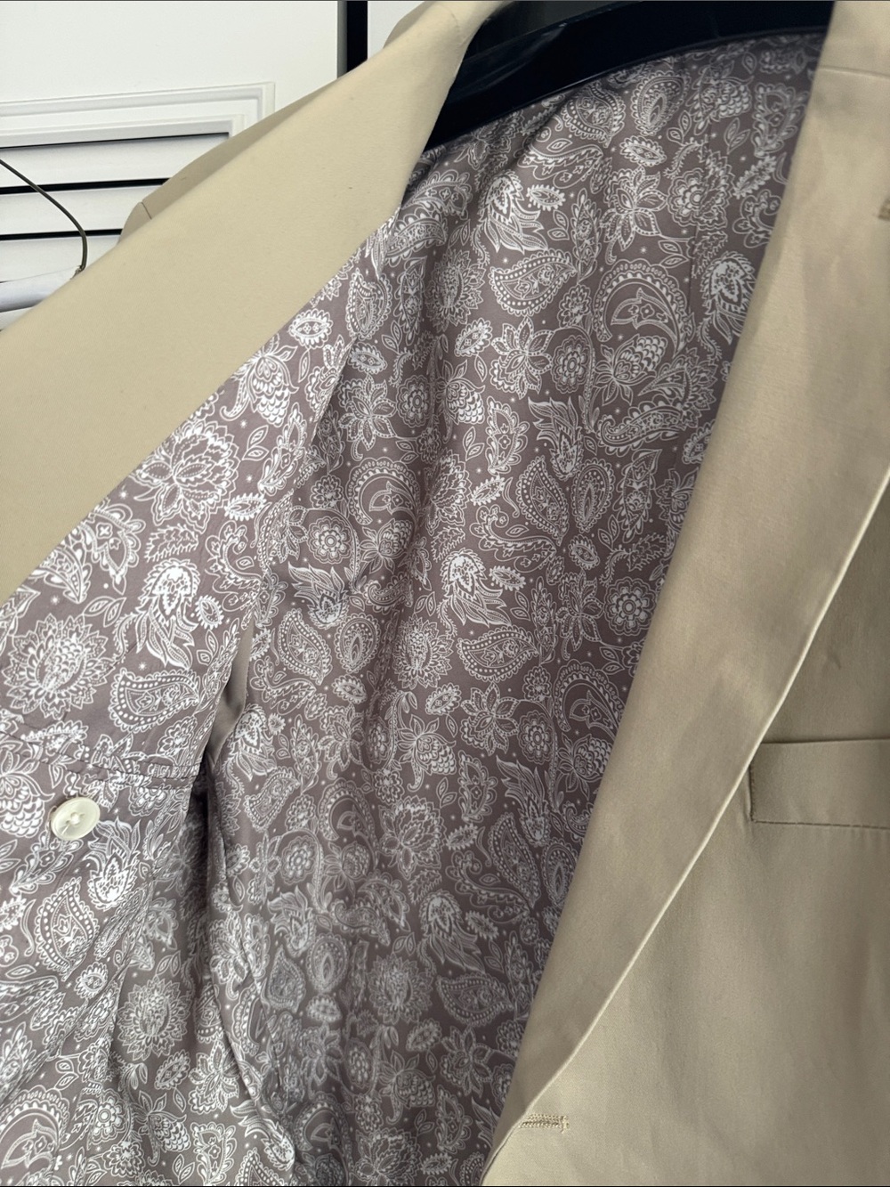 Ralph Lauren Tan Cotton Suit - Picture 4 of 8